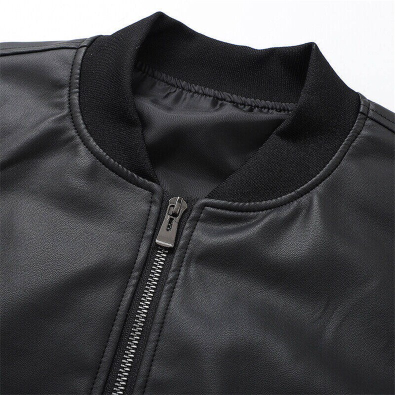 新款皮衣皮夹克机车服棒球服309B-3-6807-P58,男装夹克,星座1409-3