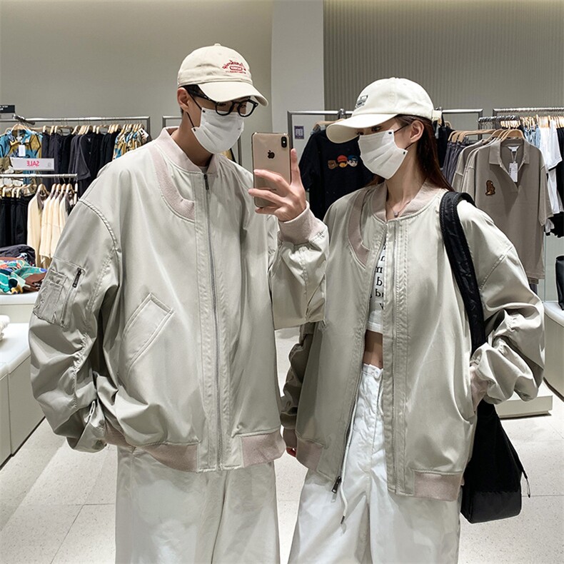 2026秋季美潮工装夹克情侣宽松设计感棒球服外套2366特P69,男装夹克,电商A309