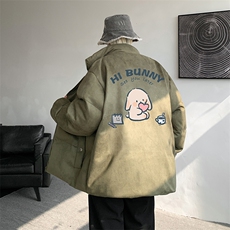 麂皮绒棉衣男大码立领棉袄子男羽绒棉服JM87314-P110，男装棉衣，电商A040