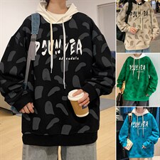 连帽卫衣男士秋季潮流牌ins宽松百搭连帽长袖上衣春秋款休闲外套，女装短外套，星座1206-1（原A206-1）