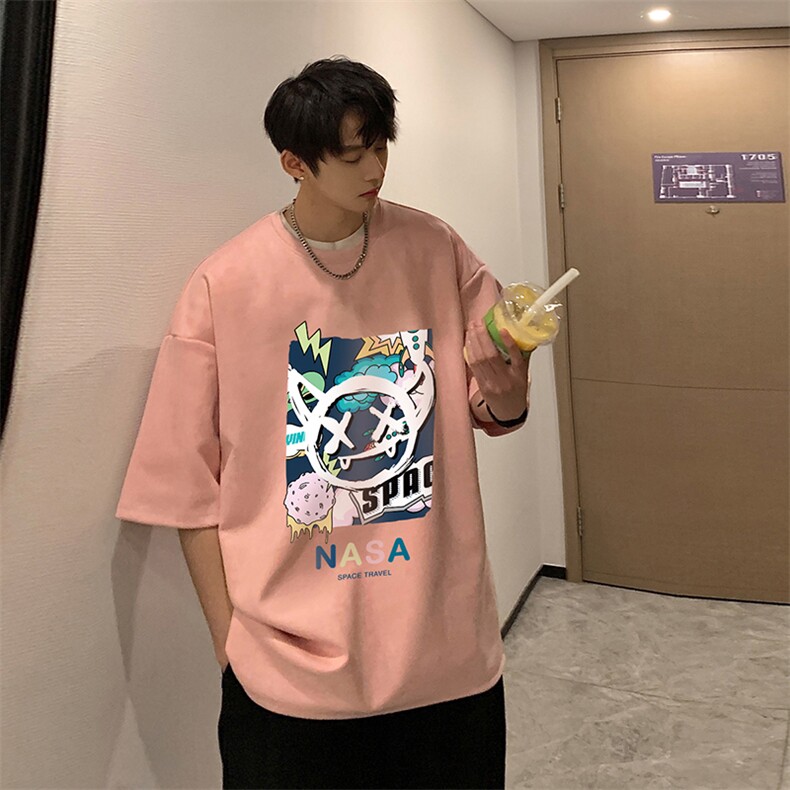 麂皮绒短袖t恤男大码半袖男JD82275-P25,男装T恤,电商A040