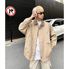 美式复古翻领工装款日系夹克外套潮牌情侣男女JWT185-P64，男装夹克，星座208-5
