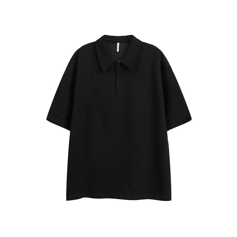 夏季新款拉链结构短袖POLO衫PL2550-特批35控58,男装Polo衫,电商A072