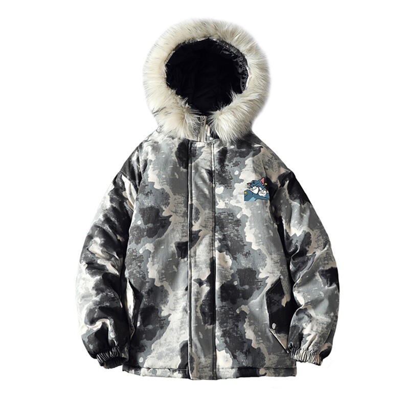 MC49132-P135日系潮衣男大码派克服男工装服外套袄,男装棉衣,电商A040A