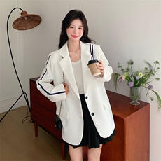 春装新款！大量现货！休闲百搭宽松西装外套2C133-8912-P135-K188，女装西装，2C133