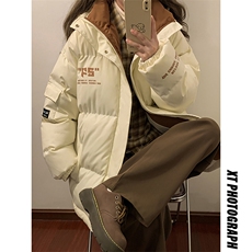 冬季宽松/连帽休闲外套潮加厚棉衣XZ102B-1M2686-P125，男装棉衣，星座102B-1