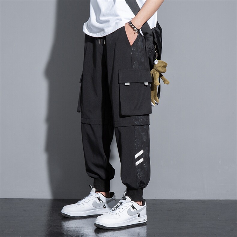男春夏薄款冰丝工装裤M-4XLP555XL-10XLP60,男装工装外套,星座1516-1