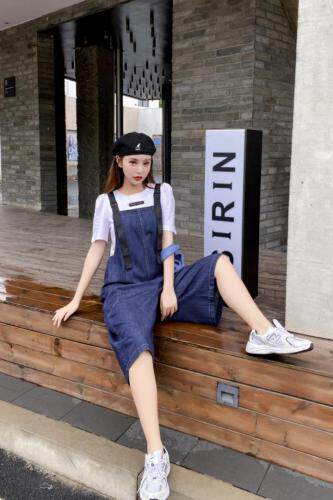 现货 夏季新款 背带两件套 火爆中,女装,金地雪