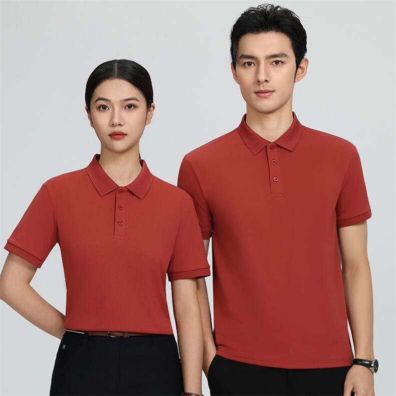 2025年春季青春活力时尚都市POLO领短袖纯色上衣,男装Polo衫,鲁菏羊绒