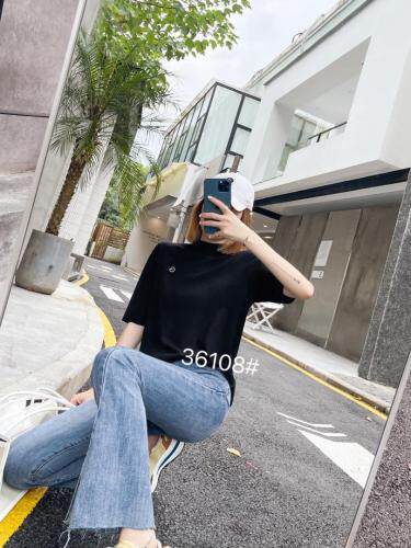 针织五分袖，其它，千百莲