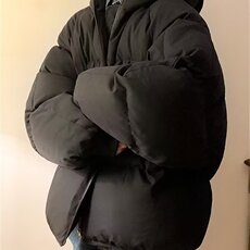 1506/Q2000/P50冬季加绒加厚面包服棉衣外套男时尚气质原宿ins，男装棉衣，星座1506