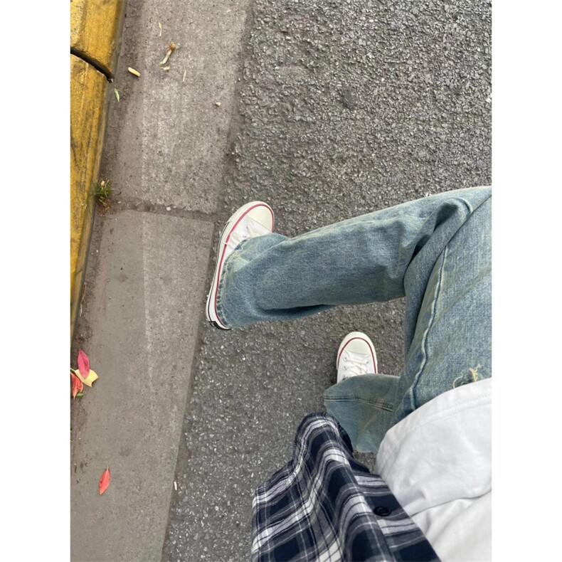 【网图】水洗复古蓝破洞牛仔裤男美式高街cleanfit裤子NZ09WW-P48,男装牛仔裤,星座1007（原301D）