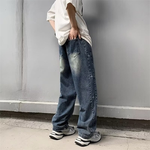 2024美式牛仔裤男款春季长裤潮 N1086  P42图片