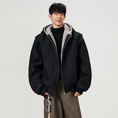 秋冬连帽加绒加厚保暖休闲痞帅棉衣情侣外套7921特批P95，男装棉衣，电商A247