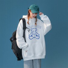 宽松中性港风卫衣男加绒加厚外套X416B-1-WL187-P45限58，男装卫衣，星座416B-1