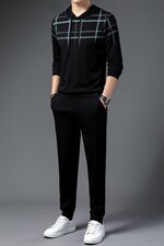 CAG202钱塘2020-2春秋新款休闲时尚帅气潮流中青年男士套装P97，男装休闲套装，钱塘207-2