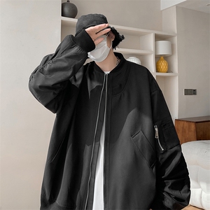 2025秋季新款美式高街飞行夹克男士潮流棒球服外套 D368 P118图片