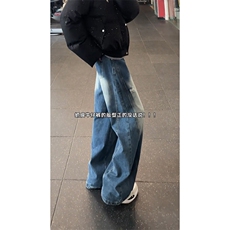 男生牛仔裤美式潮流长裤A21-P45，男装牛仔裤，电商D312