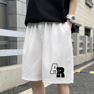冰丝短裤男士大码宽松休闲五分裤男运动中裤 MK37369-P15图片