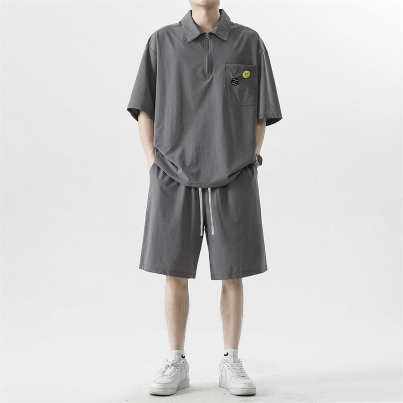 短袖t恤夏季时尚清爽青少年男生休闲运动套装TZ22-特批-70,男装T恤,星座718