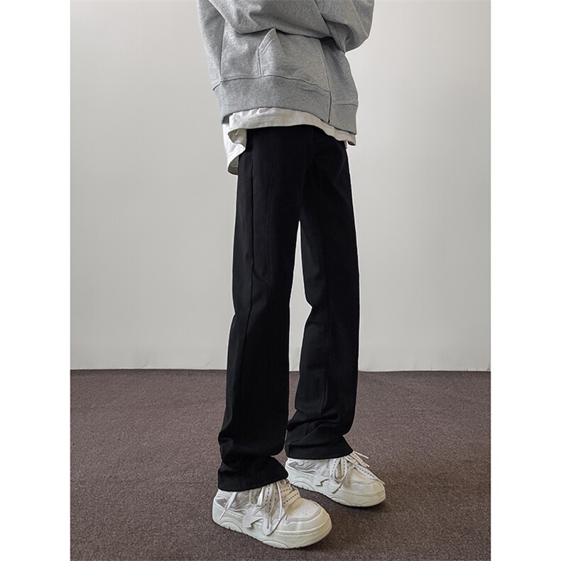 B221美式ins高街暗黑拼接修身弹力牛仔裤LK24161-P60控78,男装牛仔裤,电商B221