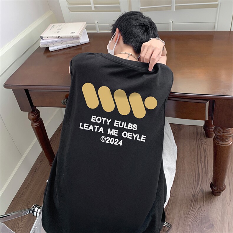 量大优供视频得物直播品质230克夏季纯棉背心无袖T恤WB199,男装背心/马甲,电商A486