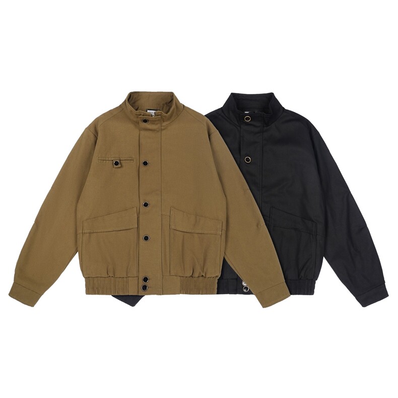 2026春新款复古工装夹克纯棉水洗外套JK645，男装夹克，星座1108