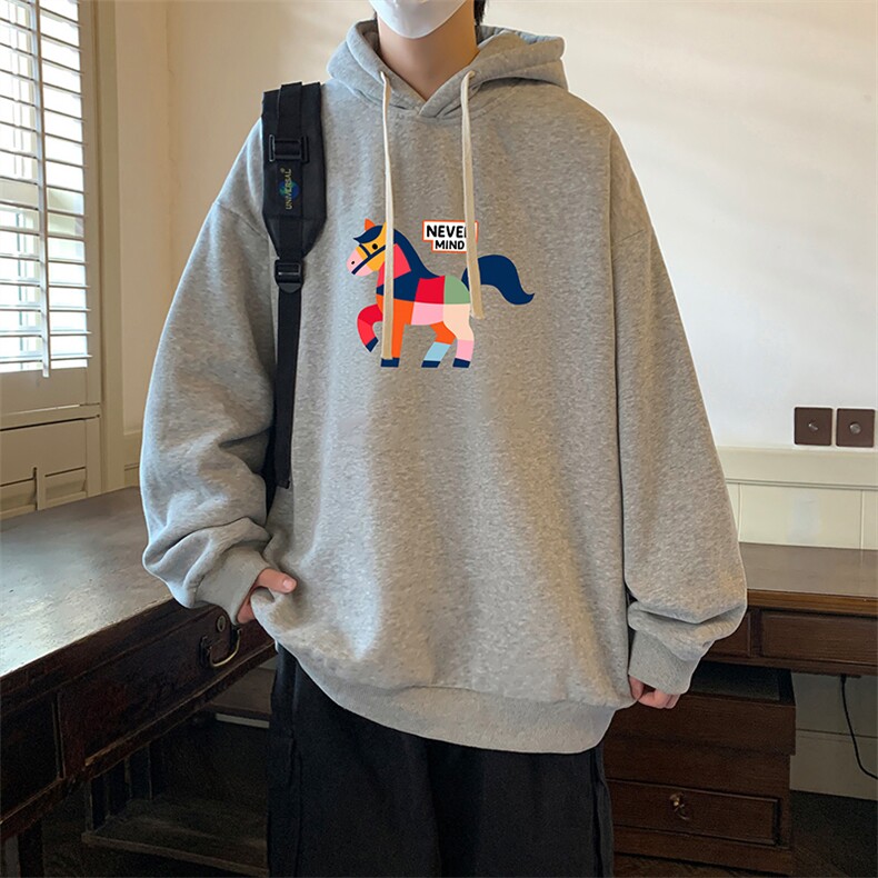 连帽卫衣男大码胖子帽衫大号运动服WY2458-P35,男装卫衣,电商A040