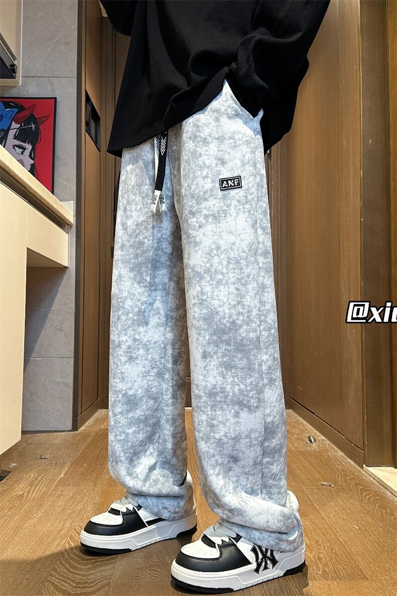 XZ616秋季新款重磅脏染水洗做旧直筒休闲长裤TY1024特P40控78,男装休闲裤,星座512A（原616）