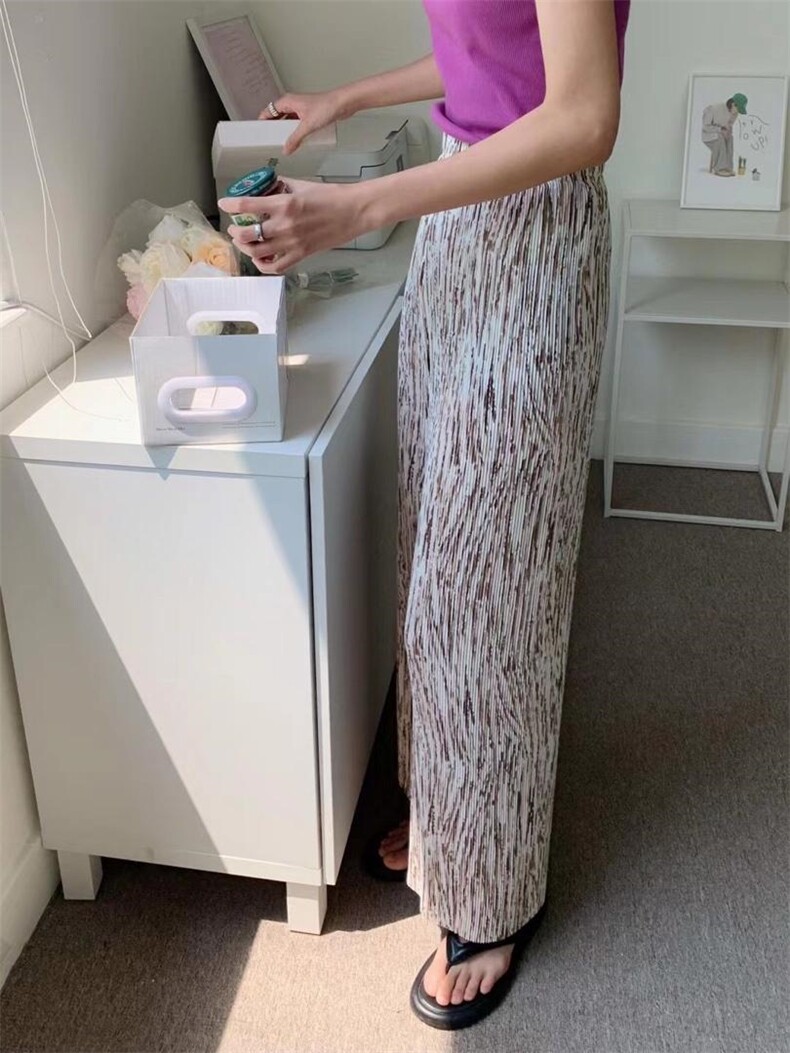 【现货】压褶长裤，其它，里奈(5F)