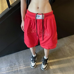 HY0513-P40 夏季新款男美式潮牌刺绣运动透气宽松篮球五分短裤图片