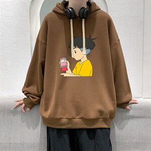 WY2200-P35 加绒款-P40 纯棉连帽卫衣男大码运动帽衫宽松薄外套男图片