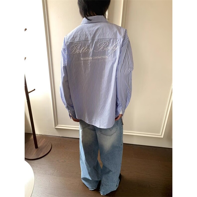 ins文艺牛仔裤新款百搭简约气质慵懒潮流时尚日系流行原宿,男装牛仔裤,星座506A
