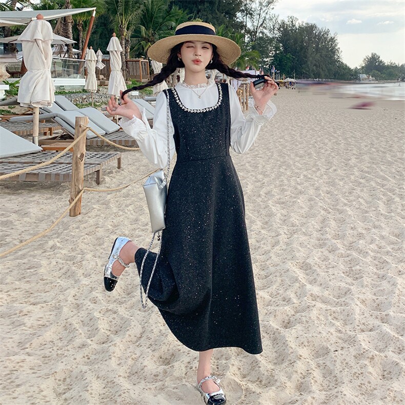 2C093新款现货套装裙两件套6605-P165-K238,女装连衣裙,2C093