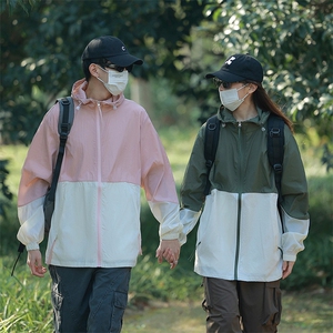 防晒指数UPF50+合格 情侣防晒外套防晒衣HD045-7705-P45 控76图片
