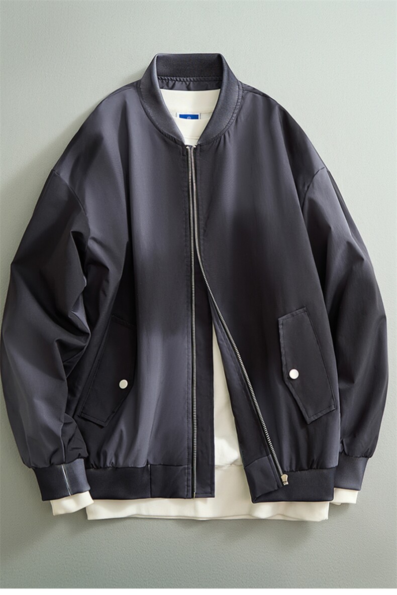 情侣渐变棒球服秋季新款宽松夹克外套潮飞行服JK666-特53,男装夹克,星座210-1