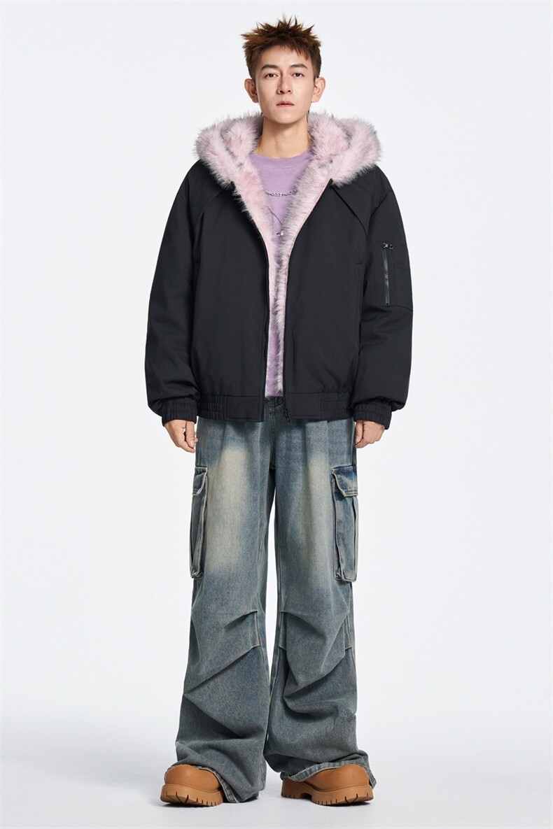秋冬羽绒服情侣连帽加绒保暖加厚座山雕男外套XZ309Y95718P235,男装羽绒服,星座309（原A406）