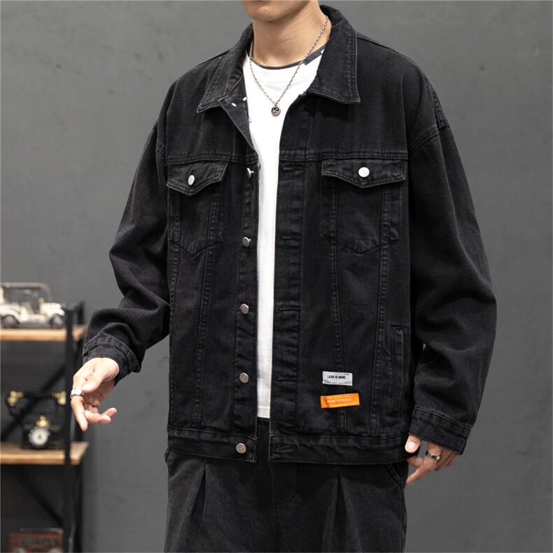 2023春季男士大码工装夹克学生牛仔衣青少年牛仔外套JK773-P65，男装夹克，星座1103-1