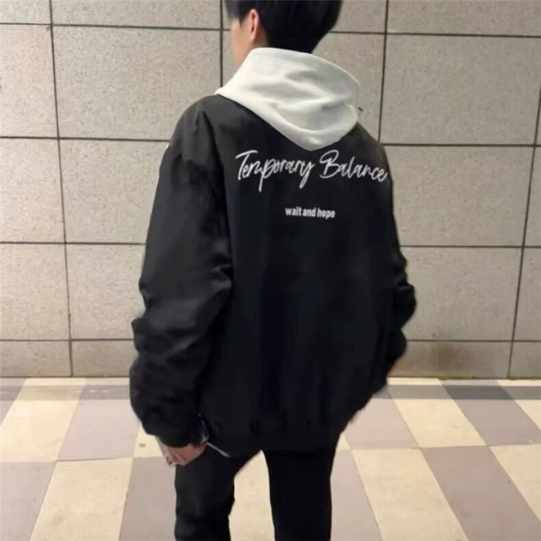 1506-1/GJ0910/P46男女复古棒球服美式高街飞行员情侣夹克,男装夹克,星座1506A