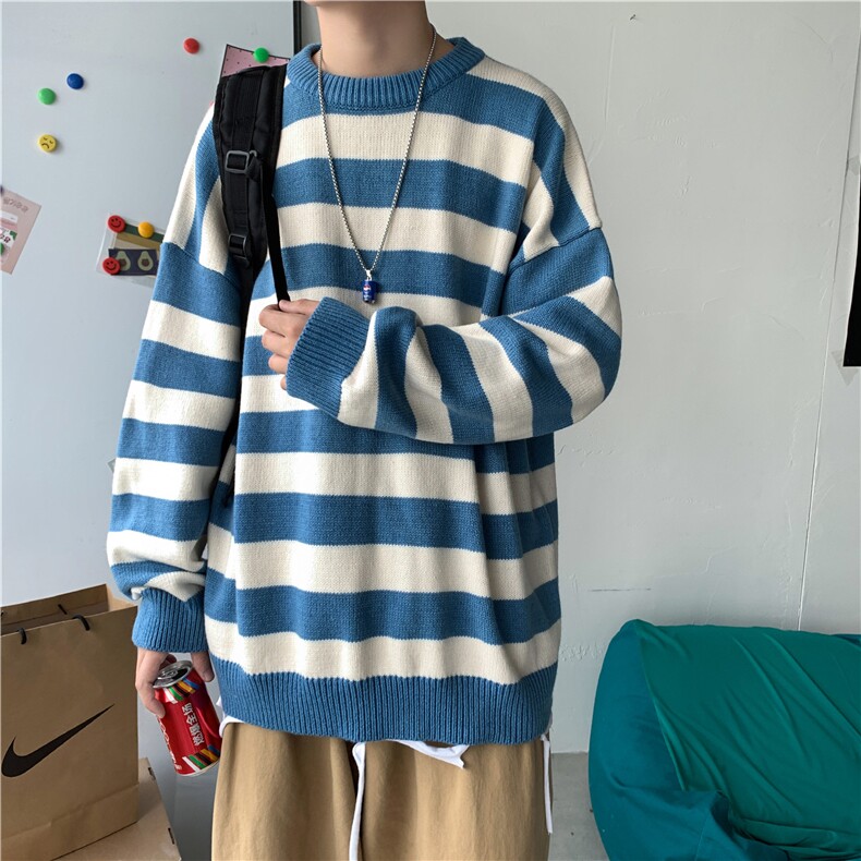 714-1-702-p55网红毛衣男春秋款宽松慵懒韩版潮流帅气针织衫潮牌3,男装针织衫/毛衣,星座1404-3