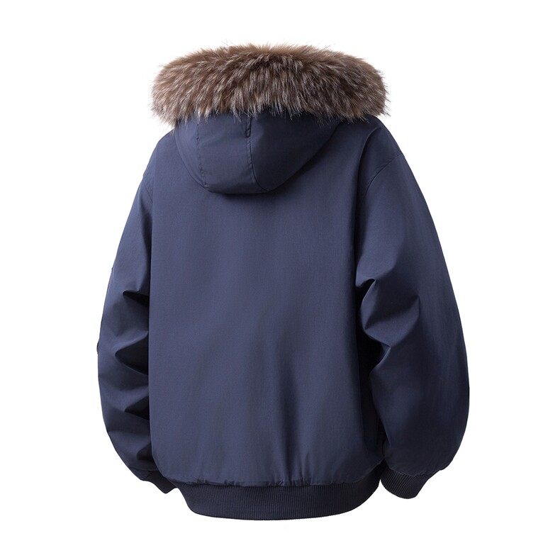 有90绒报告可拆卸毛领羽绒服派克服标90绒78197P268控428,男装羽绒服,星座226-1