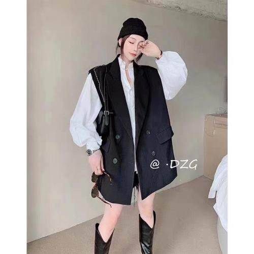 欧货马甲，灰，黑两色！，女装马夹，浪漫E点