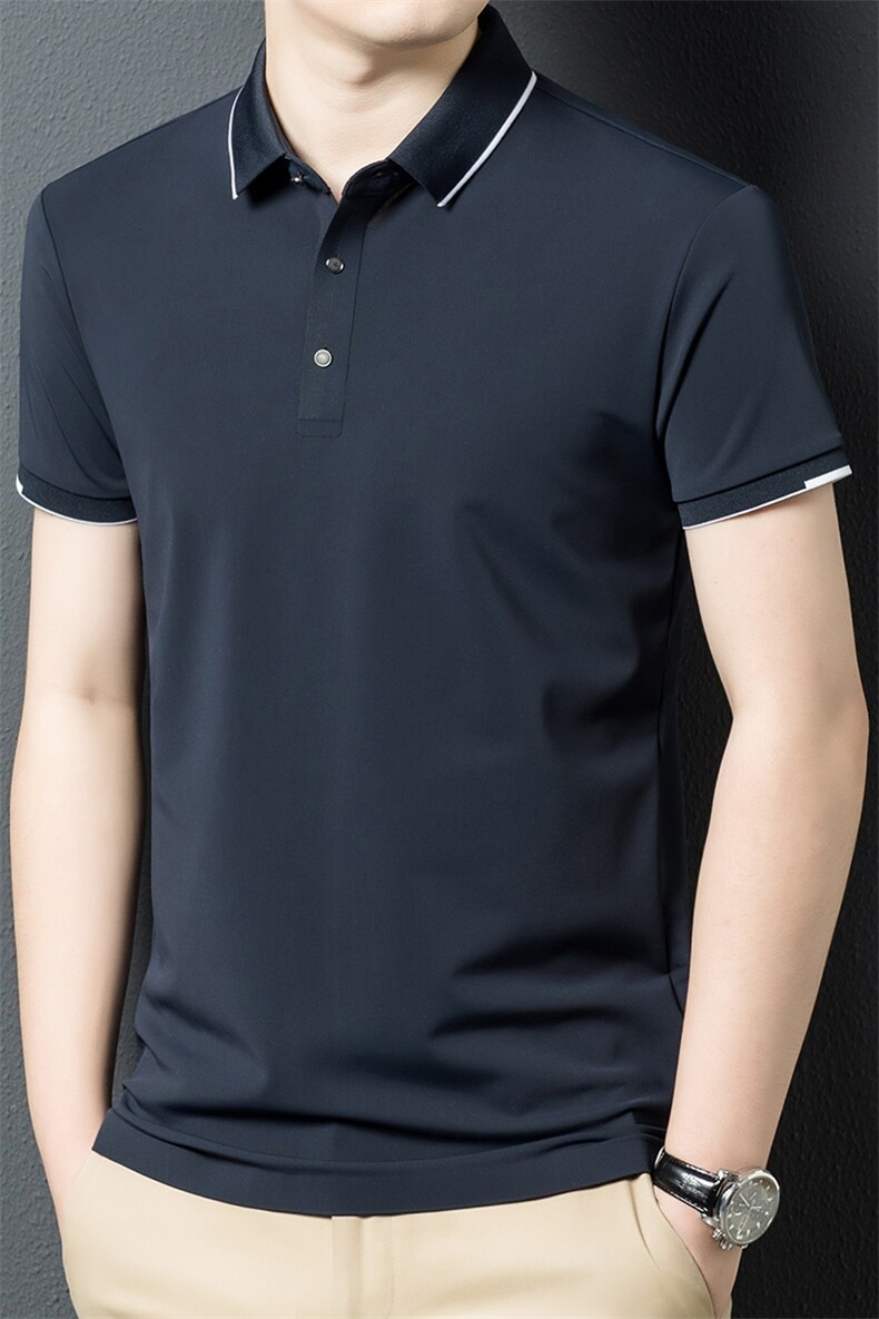 J-T5066男士2024年夏季新款百搭T恤男短袖商务休闲体恤男装,男装T恤,电商B360