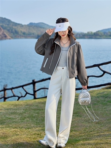 2026夏季新款女撞色防晒衣轻薄外套上衣图片