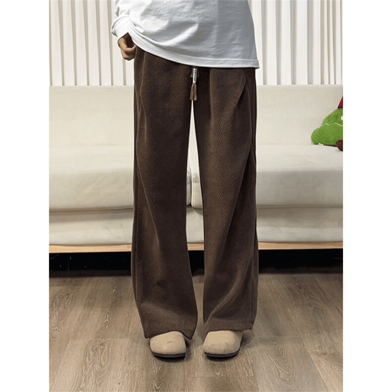 KZ14-P40现货!美式人字纹褶皱裤子男秋季工装裤直筒休闲长裤，男装工装外套，星座215-1