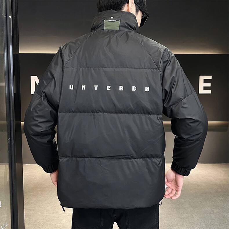 AK87819钱塘2020-3百搭简约时尚休闲冬季厚款中年男士羽绒服P155,男装羽绒服,钱塘207-3