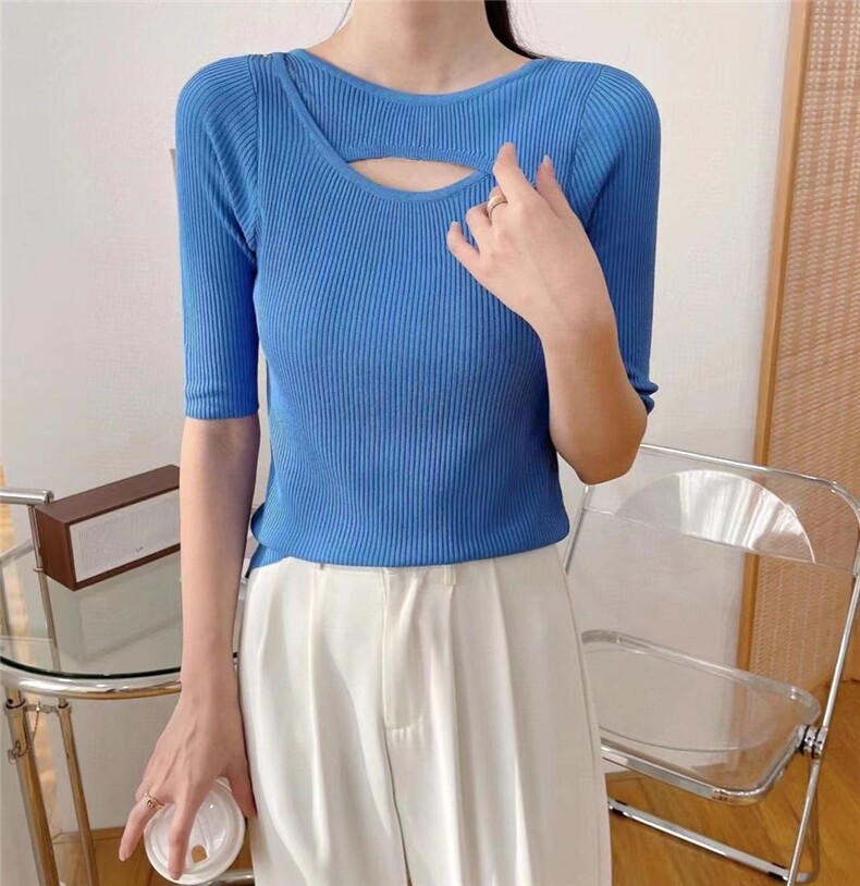 镂空针织衫，其它，魅力元素