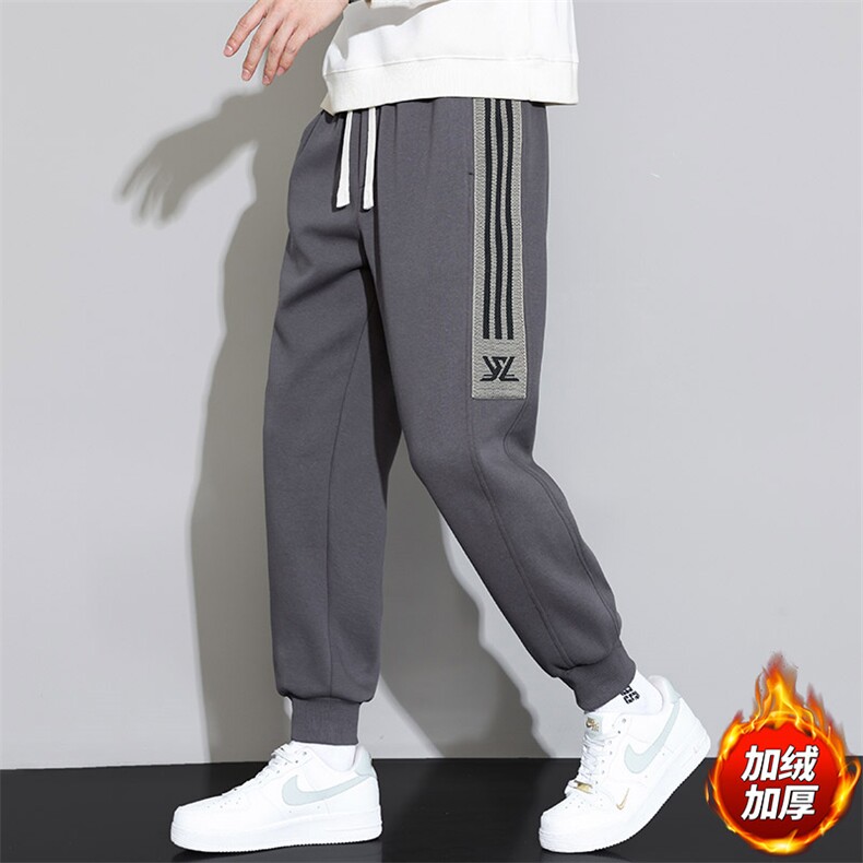 2XL-9XL男士加绒加厚大码宽松休闲运动休闲裤男,男装卫衣,星座209
