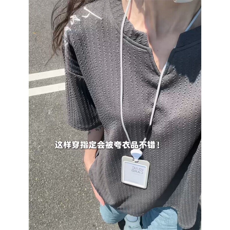 XZ809A/FFF03/特P24/控48美式V领坎肩万针绣花T恤,男装T恤,星座809A(原222-1)