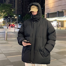 自家图设计款加厚棉服冬季连帽情侣立领棉衣XZ212-QMY738-P88，男装棉衣，星座212